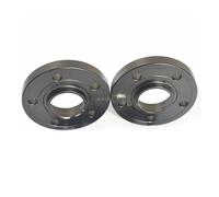 Auto Ruota Cerchi In Lega Per A1 15 Mm 0,59"/0,59 Pollici 2 Pezzi 5x100 57,1 Centrico Con Bulloni Ruota A Forma Sfera 14x1,5 Distanziali(Nero)