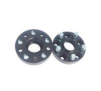 Auto Ruota Cerchi In Lega Per Dodge Per Charger Per Charger 2 Pezzi 5x115|5x4.53"|71.6mm/2.82inch|14x1.5|15|20mm|0.6/0.8" T6 6061 Distanziali Per Cerchi In Lega(Nero,15mm)