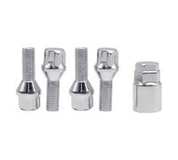 Auto Ruota Di Bloccaggio Per Bullone Vite Dado M12 * 1.5 4 + 1 Compatibile Con Per E30 E36 E46 E90 2003 2004 2005 2006 2007 2008-2013