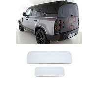 Auto Ruota di Scorta Posteriore Pneumatico Piastra Senza Soluzione di continuità Coperchio di Protezione Tronco Portellone Bordo per Land Rover Defender 2020-2023 90 110,E-White