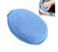 Auto Ruota - Spugna In Microfibra - Tampone Dispositivo Microfibra 12,7 Cm Soft, Spugna Portatile per La Correzione Della Pittura Automobile, Pulizia Porta D'ingresso E Finestre, Campeggio