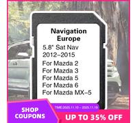 Auto Sat Navi AVN1 Scheda GPS Aggiornamento Mappe Dati 8GB 2023 Versione 2024 Mappe EU Gran Bretagna Scheda SD di Navigazione per Mazda 2/3/5/6/MX-5