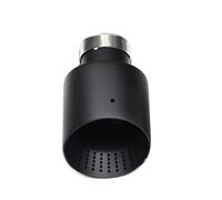 Auto Scarico 1 Pz Per VW Per GTI Per MK7 Per Golf 7 In Acciaio Inox Opaco Auto Terminale Di Scarico Ugello Universale 63 Mm 60 Silenziatore Terminale(B ID63MM OD101MM)