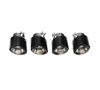 Auto Scarico Per Auto Per BMW Per M2 Per M3 Per M4 G80 G82 G83 G87 Terminali Di Scarico In Fibra Di Carbonio Tubi Di Scarico In Acciaio Inossidabile Nero Per Auto Tubo Di Scarico(Carbon Fiber D)