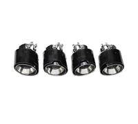 Auto Scarico Per Auto Per BMW Per M2 Per M3 Per M4 G80 G82 G83 G87 Terminali Di Scarico In Fibra Di Carbonio Tubi Di Scarico In Acciaio Inossidabile Nero Per Auto Tubo Di Scarico(Carbon Fiber A)