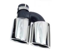 Auto Scarico Silenziatore Per A3 Per A4 Per A5 Per A6 Per A7 S4 S5 S6 S7 Modificato Tubo Scarico Uno Su Due Quattro Su Coda Gola(One stainless steel nozzle on the left)