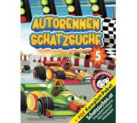 Auto Schatzsuche Kindergeburtstag für Kinder ab 5 Jahren: Helft bei dieser Auto Schnitzeljagd dem Rennauto Green das Rennen zu gewinnen! Ran ans Partysteuer!