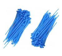 Auto-schmuck so einfach so kreativ Auto-schmuck Lot de 200 serre-câbles résistants aux UV, aux températures, aux produits chimiques (bleu, 100 x 2,5 mm)