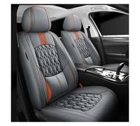 Auto Sedile Copri Sedile Per Civic Per City Per CRV Per CRZ Per Accord Per Elysion Per Fit Per Jade Per Jazz Cuscino Anteriore Personalizzato(Gray Orange Front)