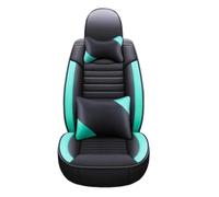Auto Sedile Copri Sedile Per KIA Per Sportage Per Optima Per Rio Per Niro Per Soul Per Ceed Per Cerato Per Forte Coprisedile Su Misura(Luxury Black green 5 seats)