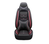 Auto Sedile Copri Sedile Per MG Tutti I Modelli Per ZS Per EV Per GT Per EHS Per RX5 Per MG4 Per Mulan Per MG5 Per Marvel R Coprisedile Su Misura(Luxury Black red 5seat)