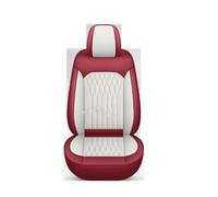 Auto Sedile Copri Sedile Per Shuttle Per Crosstour Per URV Per Inspire Per XRV Per HRV Per Pilot Per Element Per Insight Coprisedile Personalizzato(White Red 5 Seat)