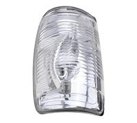 Auto Segnale svolta Per Transit Per MK8 2014 2019 Copertura Bianca Degli Indicatori Direzione Specchietto Retrovisore Indicatore Luminoso Senza Lampadine