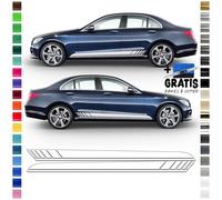 Auto Seiten-Streifen, Aufkleber-Set Comp. Con Mercedes Classe E A207 - AMG One