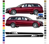 Auto Seiten-Streifen, Aufkleber-Set Comp. Con Mercedes Classe E S212 - AMG One