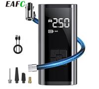 Auto Senza Fili Pompa di Aria Compressore D'aria Pneumatico Palla Gonfiatore Luce A Led Gonfiatore Per Pneumatici 150Psi Elettrico per Auto Moto Biciclette