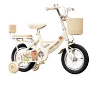auto senza pedali Bicicletta per bambini per ragazze, ragazzi, età 2-12 anni, 12-20 pollici biciclette per ragazze con sedile posteriore e cestino, motivo kapybara, pedalò per auto (14 pollici)