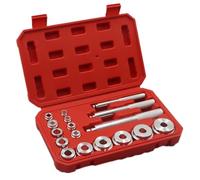 Auto Set Chiavi a Bussola 17 Pz/set Cuscinetto Ruota Gara Sigillo Bush Driver Per Master Tool Kit Assale Installa Rimuovi Strumento Di Riparazione Auto Utensili Manuali