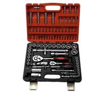 Auto Set Chiavi a Bussola Set 94 Strumenti A Cricchetto 1/2 E 1/4 Cacciavite Chiave A Cricchetto Strumento E Custodia Fai Da Te Professionale Per La Casa E Kit Per Auto