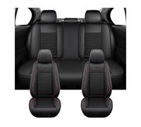 Auto Set Coprisedili Per Fiat Per Grande Per Punto Per Bravo Per Toro Per Freemont 500X Coprisedili Auto(Nero rosso)