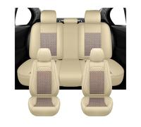 Auto Set Coprisedili Per Fiat Per Grande Per Punto Per Bravo Per Toro Per Freemont 500X Coprisedili Auto(Beige)