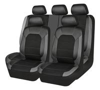 SNMRX Auto Set Coprisedili per Fiat Punto I/II (Type 188 176) / Ulysse II (Type 179), Comfort Copertura Sedile Traspirante Copri Sedile Protezione Sedile Interni Accessori,Grey1-5seats