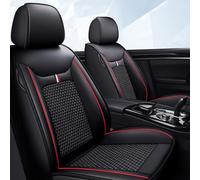 Auto Set Coprisedili per Peugeot 208 2019 2020 2021 2022 2023 2024 Car Seat Cover Personalizzati Protezioni Sedili Accessori,BlackRed-A