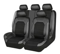 Auto Set Coprisedili per Renault Clio V Life/Zen/Intens/R.S. Line/Business 2019-2023 2024 2025, Pelle Confortevole Coprisedile Copri Traspirante Antiscivolo Anteriori Posteriori Protezione Sedile