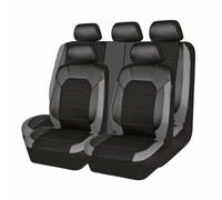Auto Set Coprisedili Per Renault Clio V Life/Zen/Intens/R.S. Line/Business 2019-2023, 9 Pezzi Pelle Protezione Sedile Anteriori e Fodere Posteriori Auto Interno Accessori