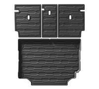 Auto Set Tappetini Per Auto Per Land Per Rover Per Defende 110 2020-2024 Rivestimento Bagagliaio/schienale TPE 3D Resistenti Alle Intemperie Colore Multistagione(TRUNK and Backrest)