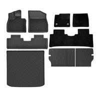Auto Set Tappetini Tappetini TPE Rivestimento Per Bagagliaio Per BYD Per Seal U Per Sealion 6 Per Song 2021-2025 Stagioni Solo Tappetino Bagagliaio DMI Multistagione(9PCS Full Set)