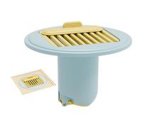 Auto Sewer Trap - Floor Drain Backflow Preventer Valve for Home Hotel | ABS Material with Lightweight Build, Shower Strainer Seal, Kitchen Bathroom Restroom Anti-Odor Device, Compact Easy Install