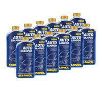 Auto Shampoo Mannol 9808 Biancheria 12X 1 Litro Ask Lavaggio-Auto Lucido