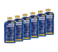 Auto Shampoo Mannol 9808 Biancheria 6 X 1 Litro Ask Lavaggio-Auto Lucido