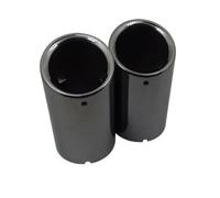 Auto Silenziatore 2 Pezzi Per A1/A3/A4 B8 2009-2016 Per Q5 2009-2012 Terminali Di Scarico(Nero)