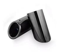 Auto Silenziatore 2 Pezzi Per Q7 Per TDI Per Quattro 2006-2013 Tubo Di Scarico Per Auto Puntale Silenziatore In Acciaio Inossidabile Cromato(95mmBlack)