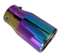 Auto Silenziatore Terminale Di Scarico In Acciaio Inossidabile Adatto Per Lexus GX400 GX460 Per GX470 Tubo Modifica Per Automobili(COLORFUL B)