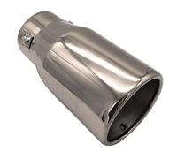 Auto Silenziatore Terminale Di Scarico In Acciaio Inossidabile Adatto Per Lexus GX400 GX460 Per GX470 Tubo Modifica Per Automobili(SILVERY B)