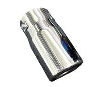 Auto Silenziatore Terminale Di Scarico Per Auto Per Clio 5 2019-2022 Accessori Decorativi Per Terminali In Acciaio Inossidabile(Argento)