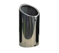 Auto Silenziatore Terminali Di Scarico Compatibili Per VW Per JETTA Per SAGITAR Per POLO Per GOLF 7 Per Passat Per Tiguan Tubo Scarico Auto(68mm Silver)
