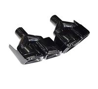 Auto Silenziatori Scarico Per Classe E W212 Per Classe C W204 Terminale Di Scarico Con Ugello A Bocca Quadrata(Y-type black 2)