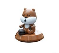 Auto solare per statuetta decorativa con numeri di parcheggio funzione di | Design 2 in 1, carino per la decorazione e il nascondiglio, alimentato a energia solare, non necessita di batterie