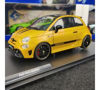AUTO SOLIDA FIAT F595 ABARTH SOLIDO WORKS GIALLO 2024 1:18 NUOVA SCATOLA S181...