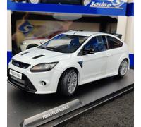 AUTO SOLIDA FORD FOCUS RS MK2 PACK RS PLUS FROZEN WHITE 2009 1:18 NUOVO SCATOLA