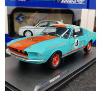 AUTO SOLIDA FORD MUSTANG SHELBY GT 500 RACING TRIBUTE GULF 1967 1:18 NUOVA.B