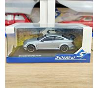 AUTO SOLIDA MERCEDES C63 AMG BLACK SERIES GRIGIO OPACO 1:43 NUOVA SCATOLA S43...