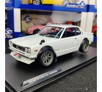 AUTO SOLIDA NISSAN SKYLINE C10 HAKOSUKA BIANCA 1970 1:18 NUOVA SCATOLA S1813001