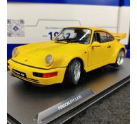 Solido S1803401 Porsche 1:18 1990 964 3.8 RS-Giallo