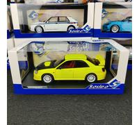 AUTO SOLIDA SUBARU IMPREZA WRX STI STREETFIGHTERS GIALLO 2003 1:18 NUOVA SCATOLA
