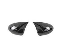 Auto Specchietti Laterali Calotta Specchio Per Fiat Punto 500 2009-2018 Auto Retrovisore Laterale Copertura Dello Specchio Ala Cap Adesivo Porta Esterna Vista Posteriore Caso Trim(Carbon)